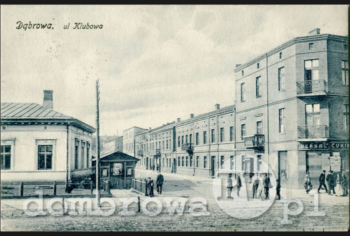 1915 r. Dąbrowa - Ulica Klubowa (Brandys)