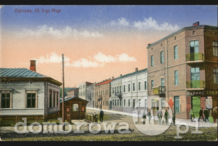1919 r. Dąbrowa - Ulica 3-go Maja (Brandys)