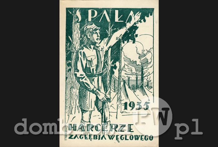 1935 r. Harcerze Zagłębia Węglowego - Spała 1935 (I Zagłębiowska Drużyna Harcerska) v1