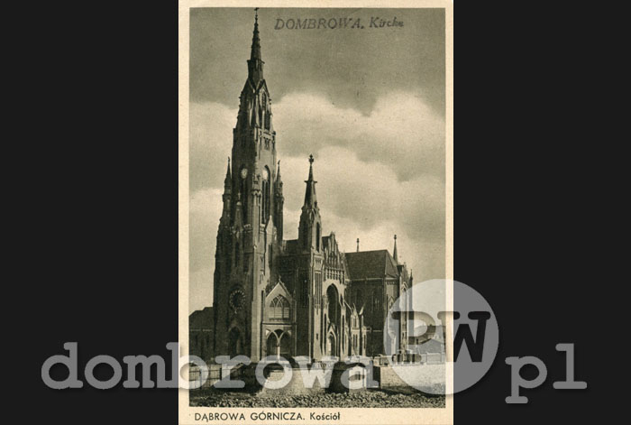 1940 r. Dombrowa, Kirche (Brandys)