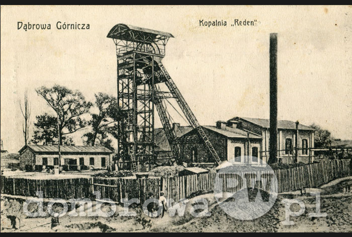 1905 r. Dąbrowa Górnicza - Kopalnia Reden (Zmigrod)