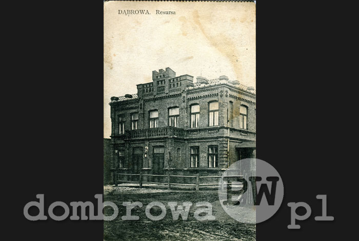 1910 r. Dąbrowa - Resursa (Rowiński)