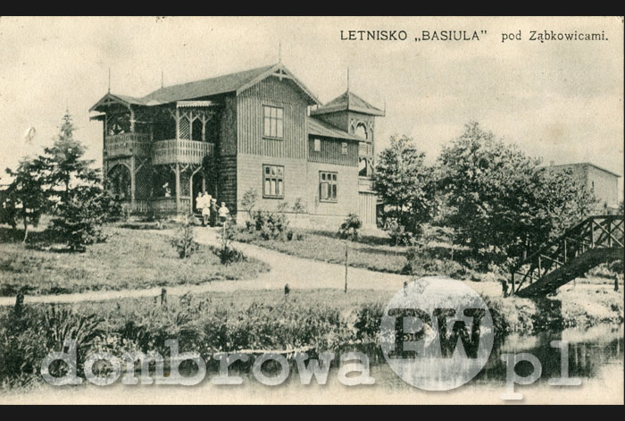 1910 r. Letnisko Basiula pod Ząbkowicami (Piotrowska)