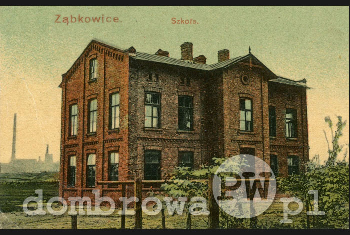 1912 r. Ząbkowice - Szkoła (Piotrowska)