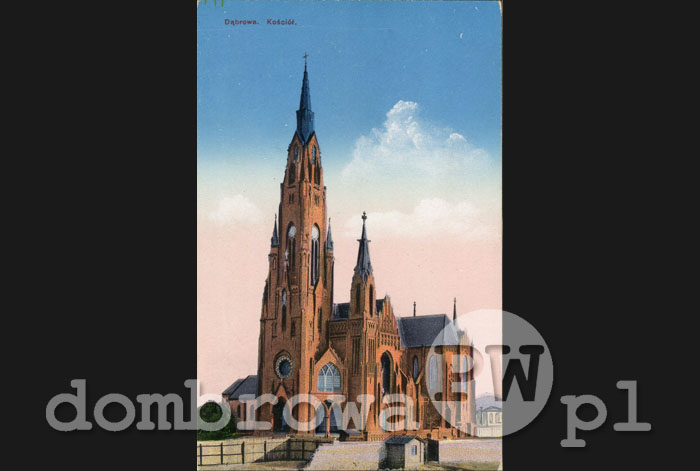 1914 r. Dąbrowa - Kościół (Brandys) v1