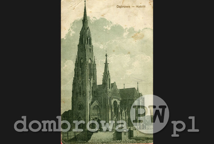 1914 r. Dąbrowa - Kościół (Brandys) v2