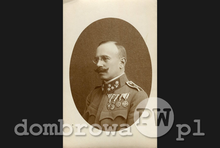 1917 r. Dąbrowa - Militärbergamt (Wojskowy Urząd Górniczy, podoficer)