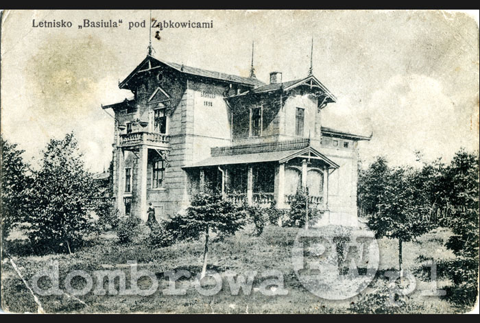 1916 r. Letnisko Basiula pod Ząbkowicami (Grube)
