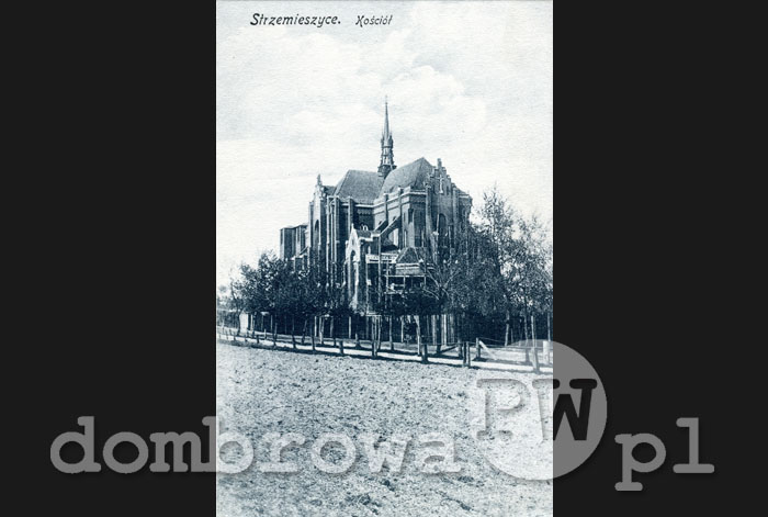 1915 r. Strzemieszyce - Kościół (Brandys)