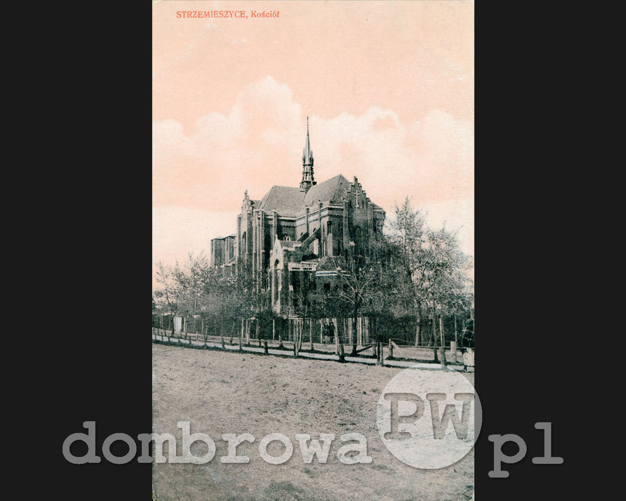 1916 r. Strzemieszyce - Kościół (Brandys) v1