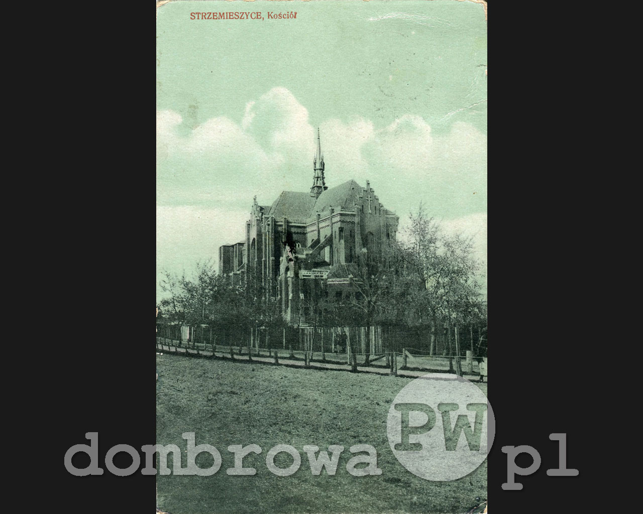 1916 r. Strzemieszyce - Kościół (Brandys) v2