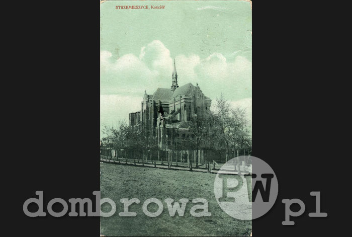 1916 r. Strzemieszyce - Kościół (Brandys) v2