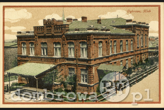 1916/1917 r. Dąbrowa - Klub (Brandys)