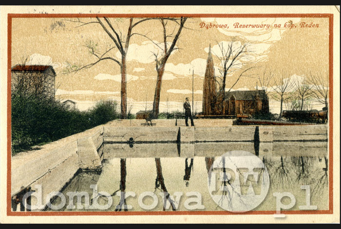 1916/1917 r. Dąbrowa - Rezerwuary na Kopalni Reden (Brandys)