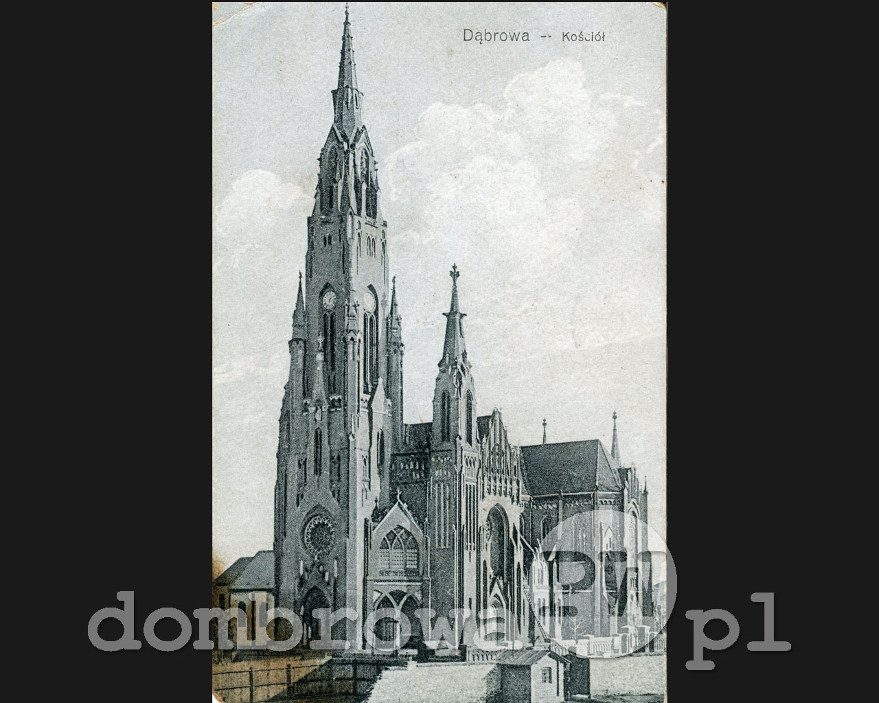 1918 r. Dąbrowa - Kościół (Brandys) v1