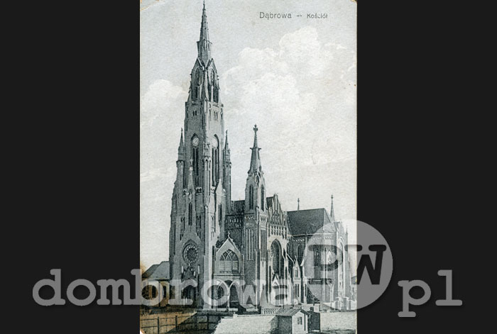 1918 r. Dąbrowa - Kościół (Brandys) v1
