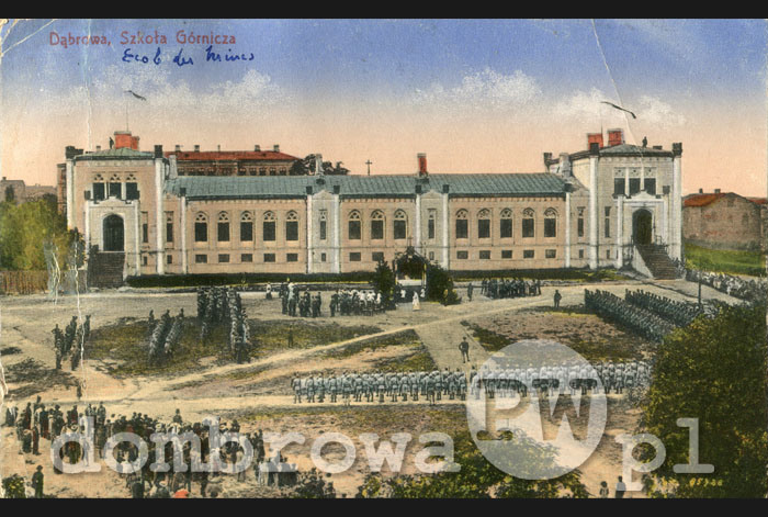 1919 r. Dąbrowa - Szkoła Górnicza (Brandys)