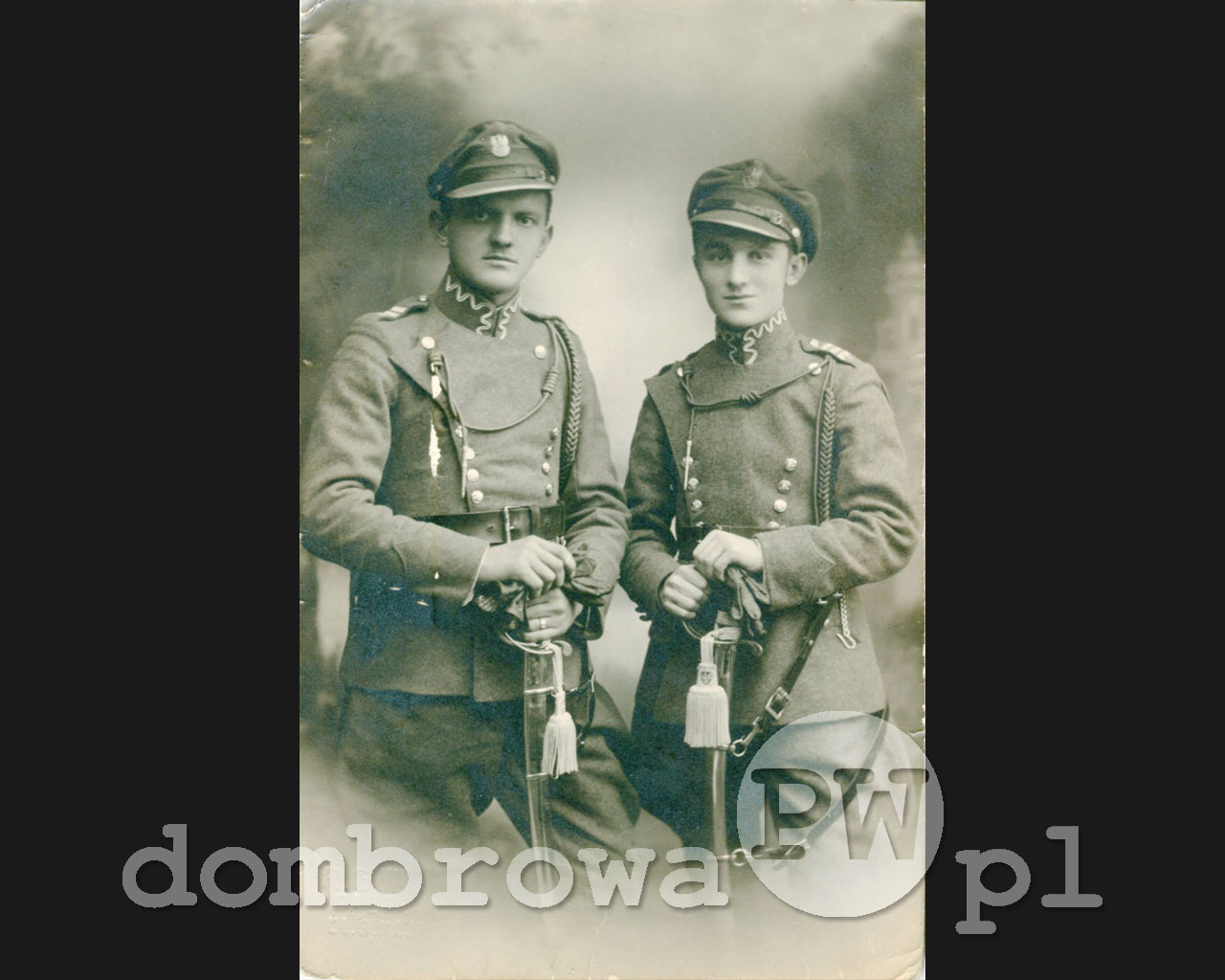 1919 r. Dąbrowa Górnicza - Żandarmeria Konna (R. Gwiazda)