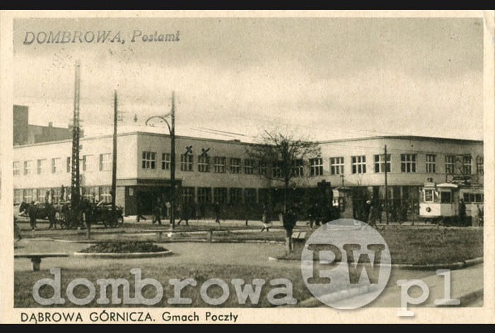 1940 r. Dombrowa, Postamt (Brandys)