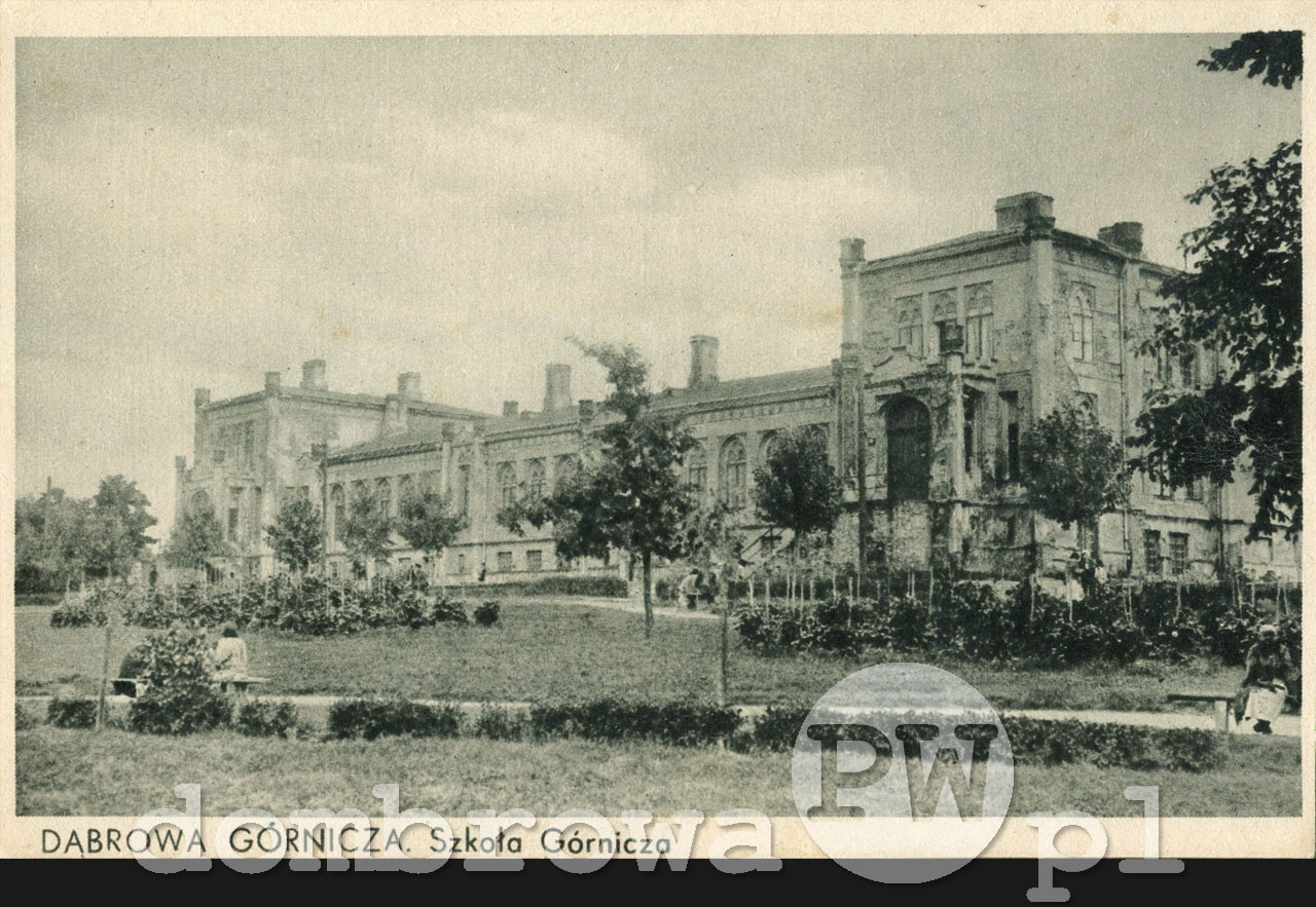 1930 r. Dąbrowa Górnicza, Szkoła Górnicza (Brandys)