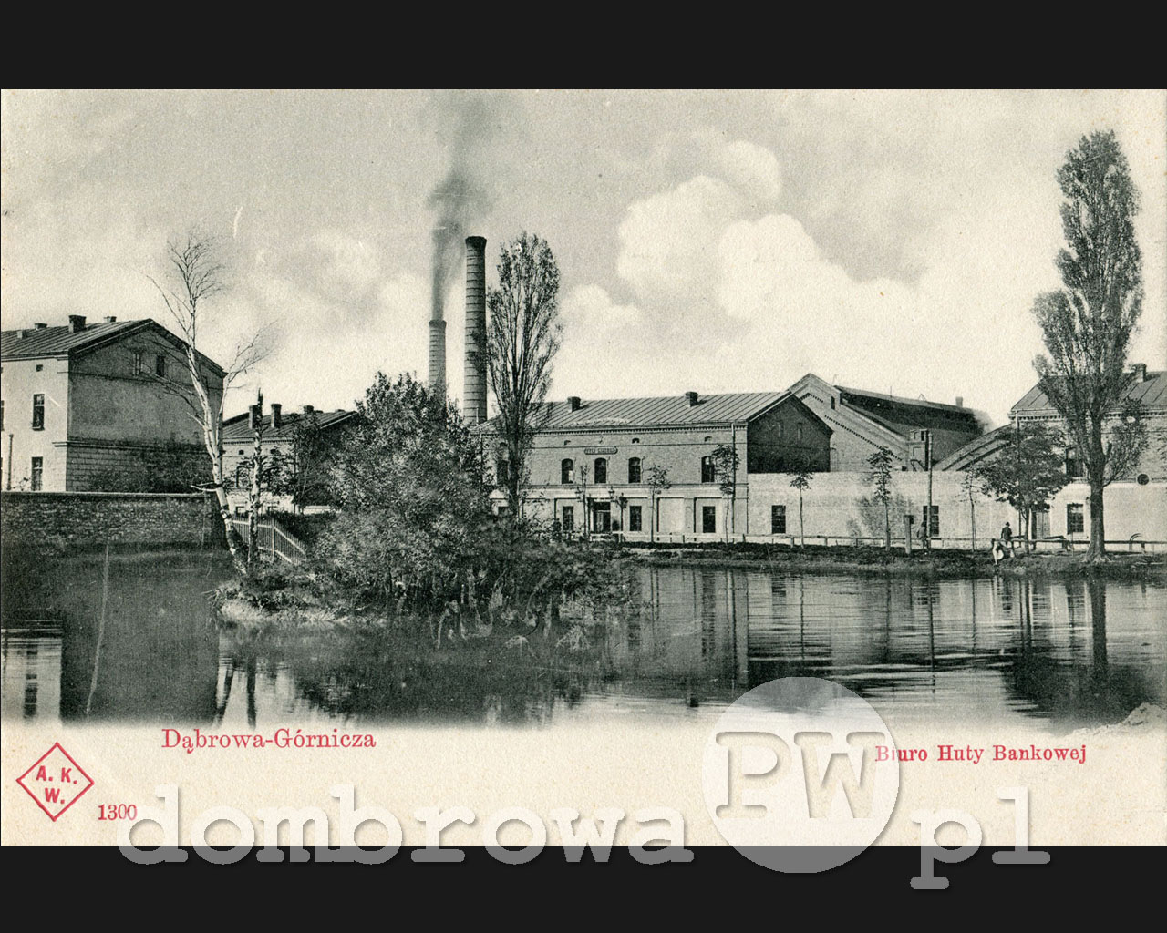 1900 r. Dąbrowa-Górnicza, Biura Huty Bankowej (Konheim)