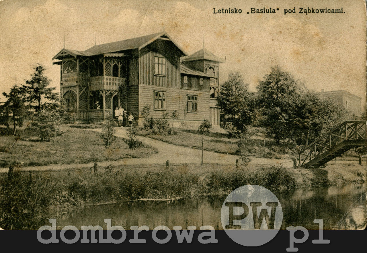 1910 r. Letnisko Basiula pod Ząbkowicami (Wierzbicki) v2