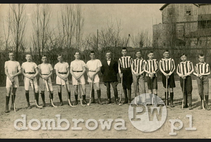 1923 r. Dąbrowa Górnicza, Hokej na trawie (Radzikowski)