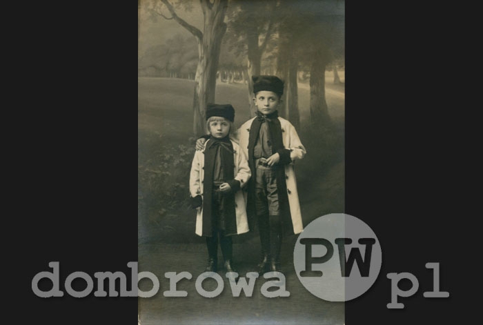1913 r. Dąbrowa - Dzieci (Zalega)