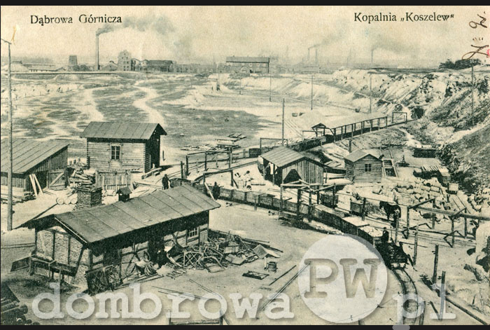 1905 r. Dąbrowa Górnicza - Kopalnia Koszelew (Kostrzeński)