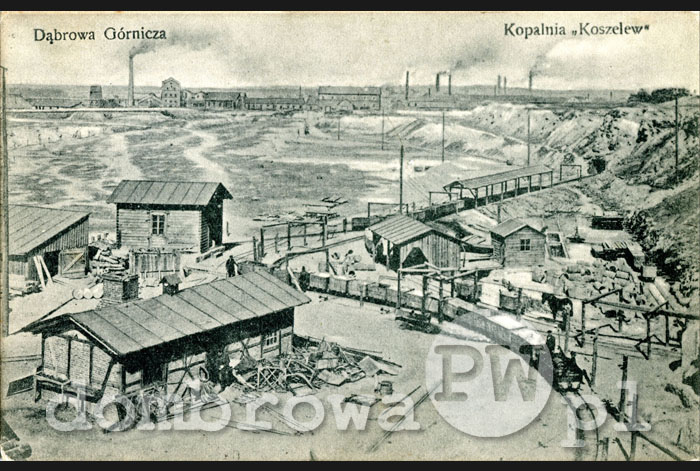 1905 r. Dąbrowa Górnicza - Kopalnia Koszelew (Szereszewski)