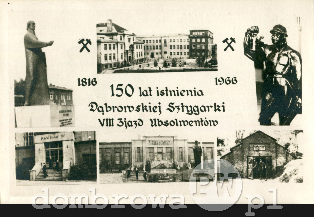 1966 r. 150 lat istnienia Dąbrowskiej Sztygarki (Koło Fotograficzne)