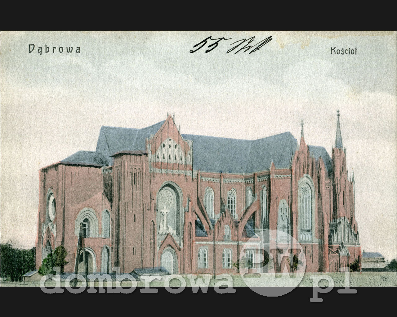 1905 r. Dąbrowa - Kościół (Zmigrod)