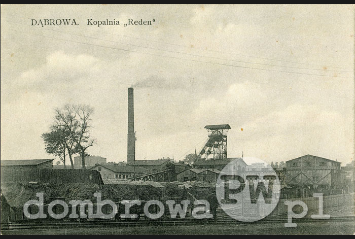 1910 r. Dąbrowa - Kopalnia Reden (Rowiński)