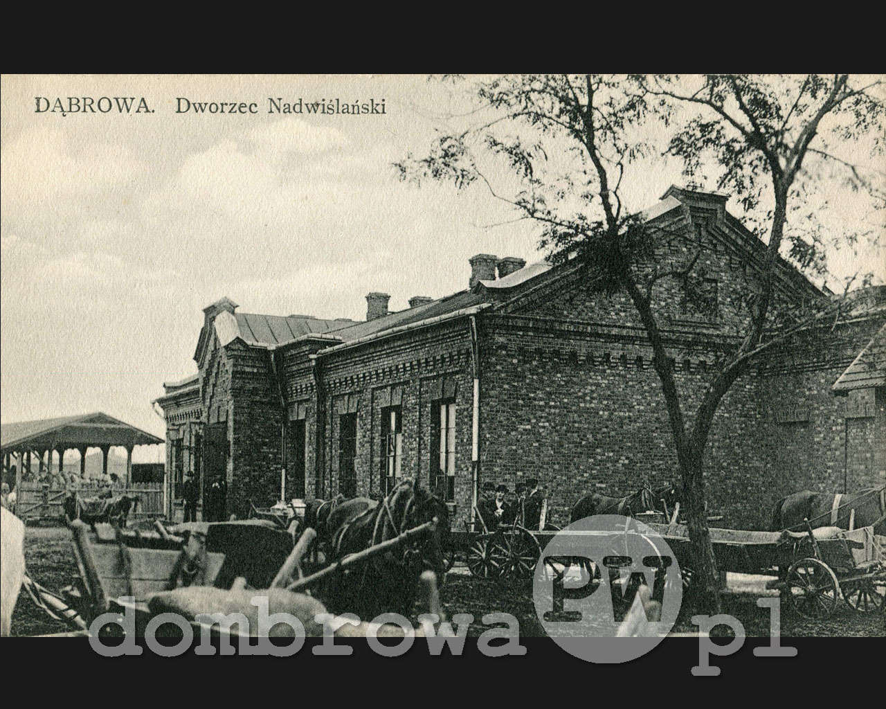 1910 r. Dąbrowa - Dworzec Nadwiślański (Rowiński)