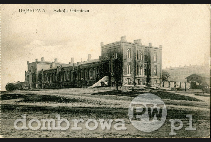 1910 r. Dąbrowa - Szkoła Górnicza (Rowiński)