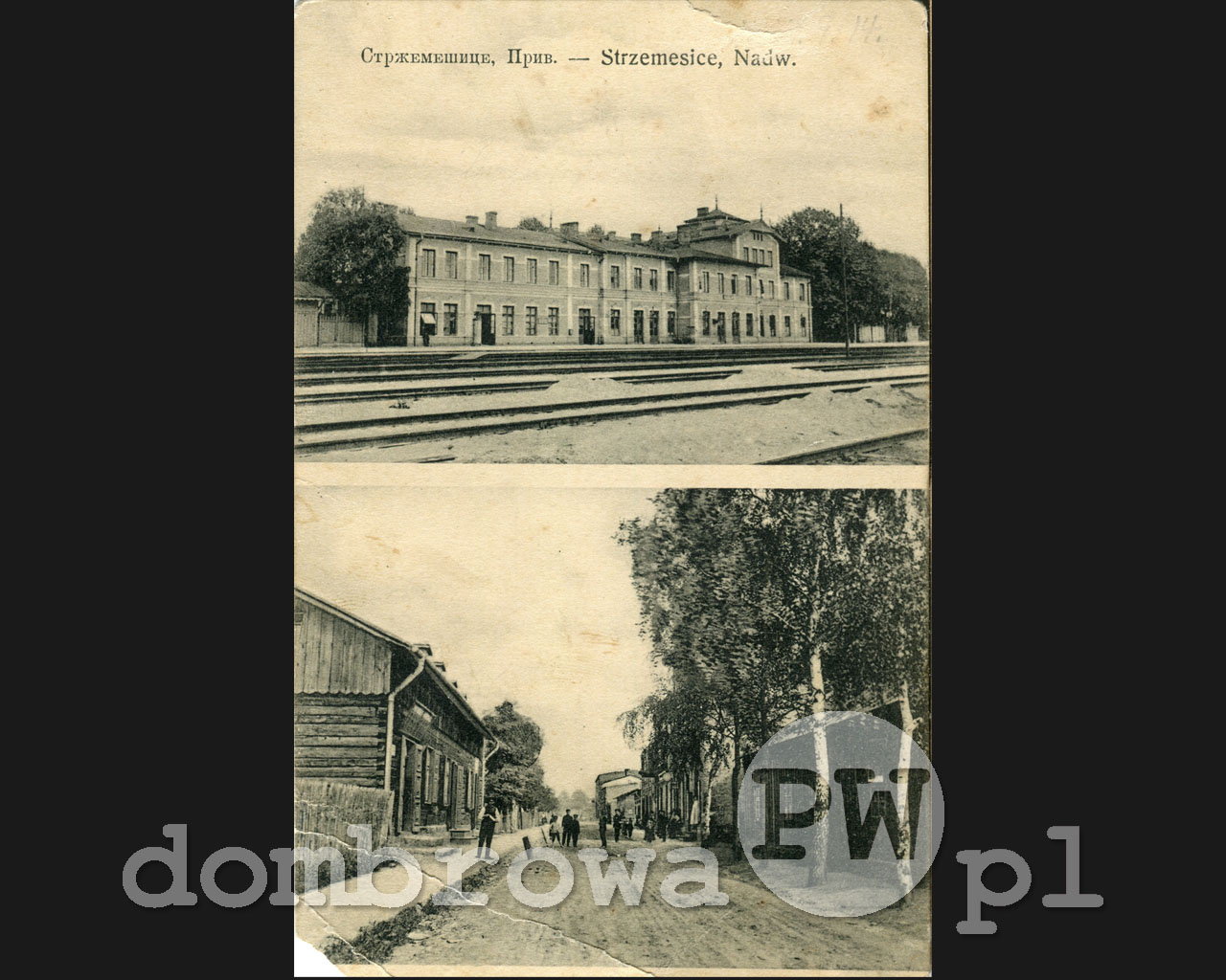 1910 r. Strzemesice, Nadw./ Стржемешице, Прив. (Kroch)