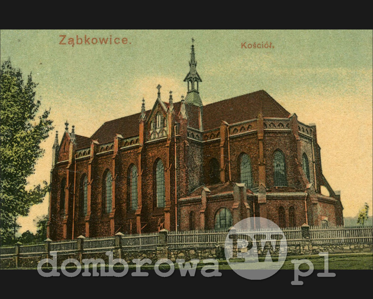 1912 r. Ząbkowice - Kościół (Piotrowska)
