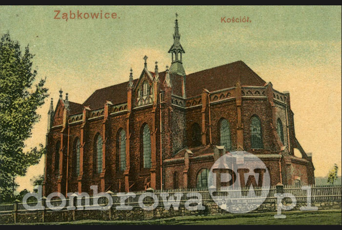 1912 r. Ząbkowice - Kościół (Piotrowska)